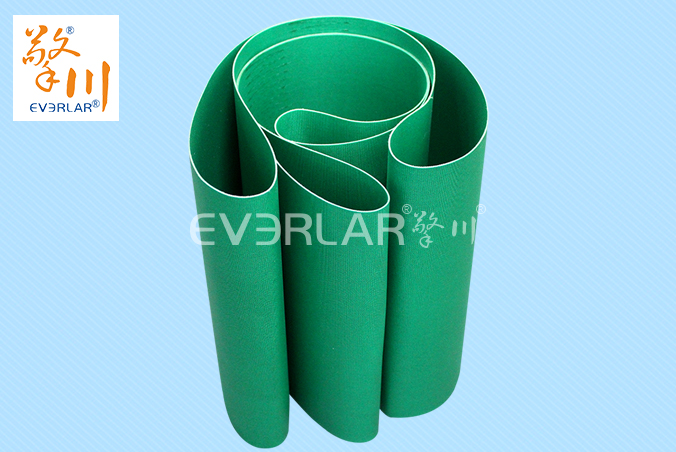 綠色PVC輸送帶跑偏怎么快速調(diào)節(jié)？