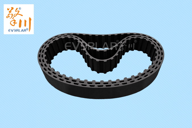 黑色橡膠同步帶耐磨耐油工業(yè)皮帶印刷包裝設(shè)備傳動(dòng)帶廠(chǎng)家定制