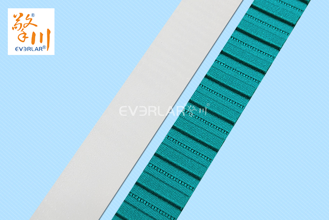 齒面綠布同步帶加透明PU耐磨防滑食品包裝生產(chǎn)線傳動(dòng)帶聚氨酯齒形帶