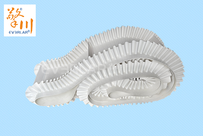 白色PVC輸送帶加擋板裙邊耐磨防側(cè)漏食品包裝機(jī)提升機(jī)輸送流水線(xiàn)皮帶